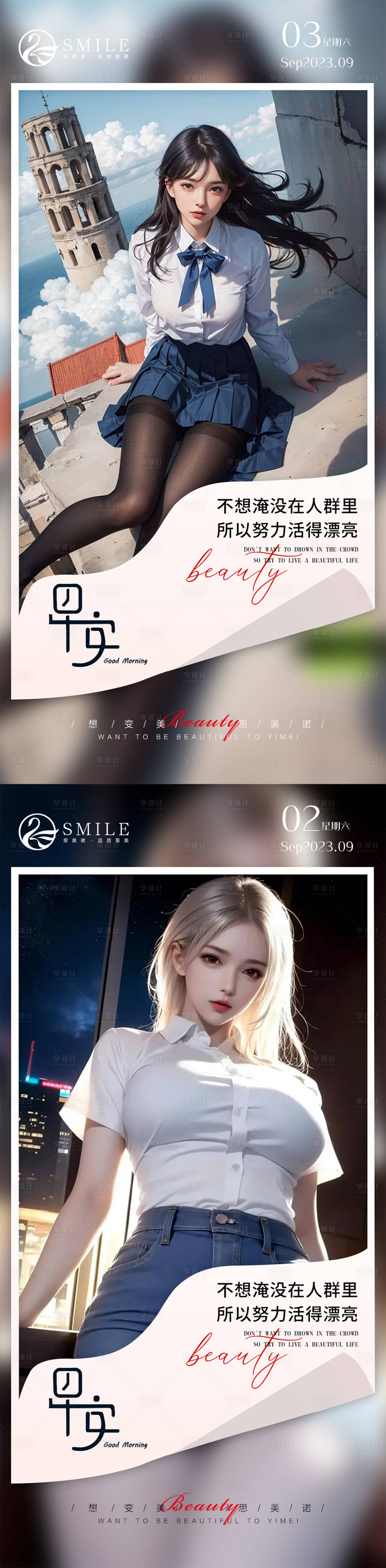 源文件下载【享设计】搜索编号：70680019143058048【医美早安图】