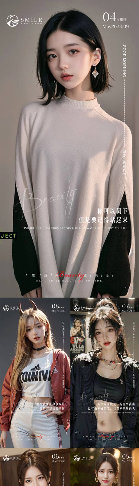 源文件下載【享設計】搜索編號：30770019244042806【醫美早安圖】