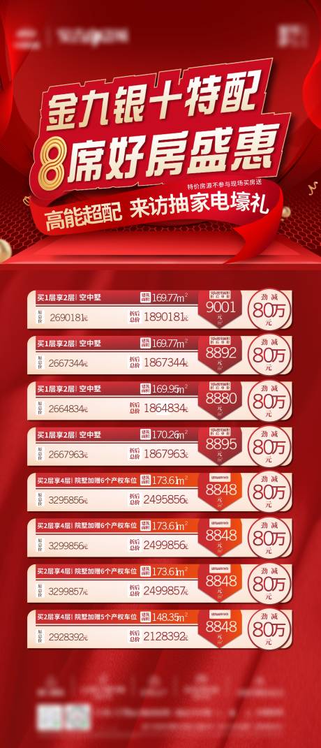 源文件下載【熱銷特價房地產海報】編號：51250019384417601