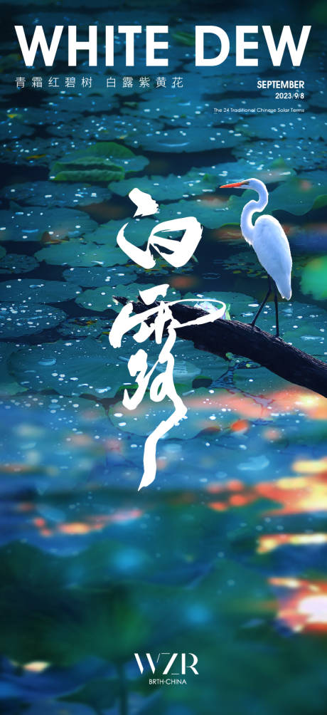 源文件下载【白露节气海报】编号：11730019197585374