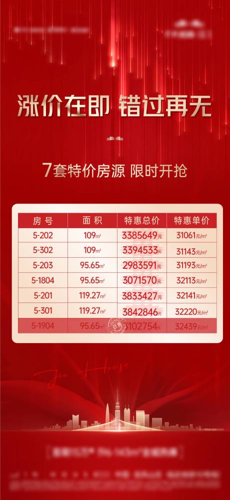 源文件下載【享設計】搜索編號：24250019587796760【特價房源海報】