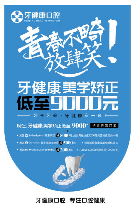 源文件下载【美学矫正海报】编号：84400019458784493