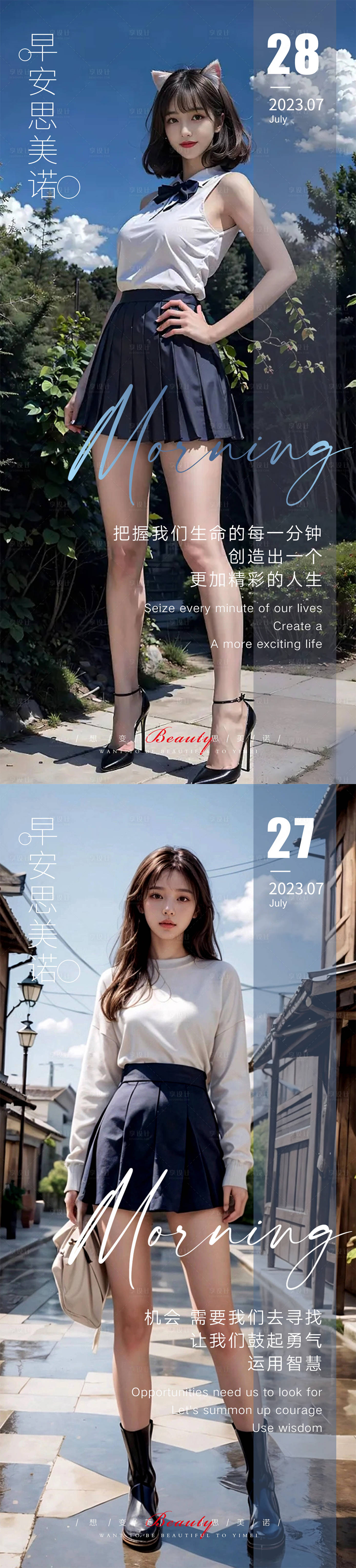 源文件下载【享设计】搜索编号：93670019112334096【医美早安图】