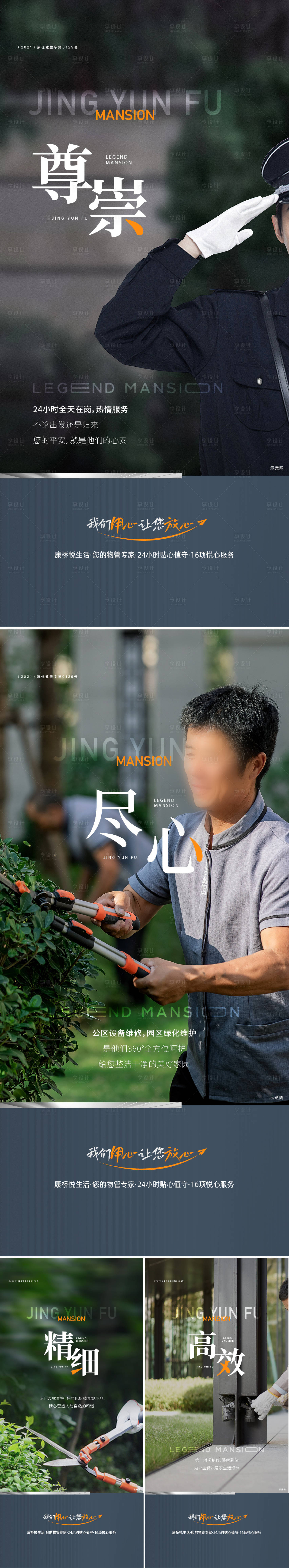 源文件下载【物业圈层形象系列海报】编号：41900019525973990