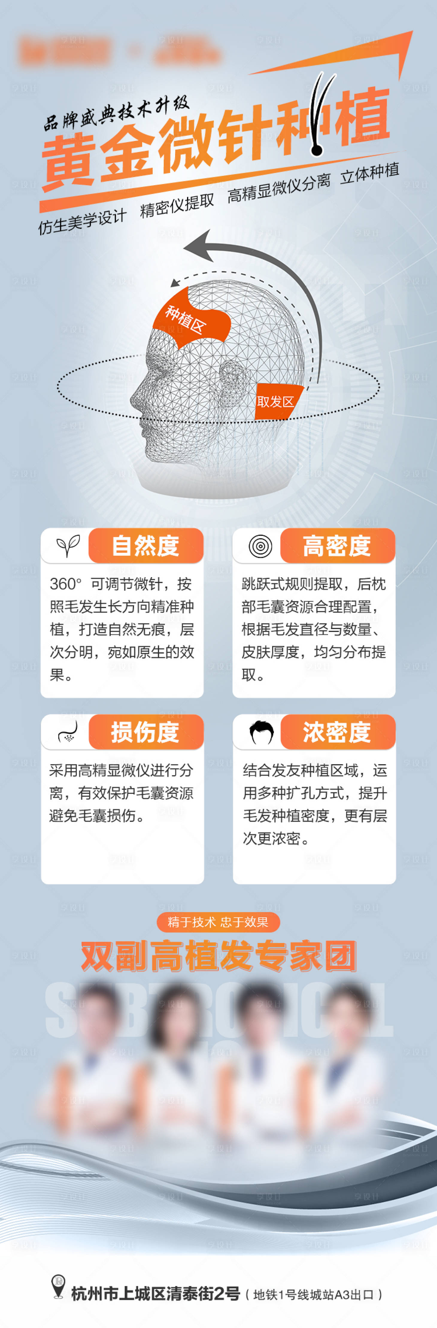 源文件下載【享設(shè)計(jì)】搜索編號(hào)：62730019154311020【醫(yī)美微針植發(fā)長(zhǎng)圖海報(bào)】