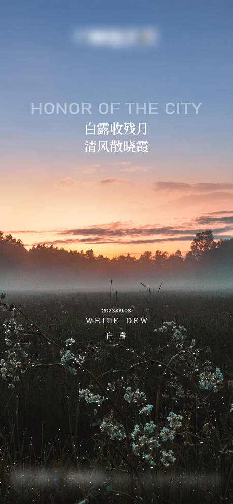源文件下载【白露节气海报】编号：80030019214515892