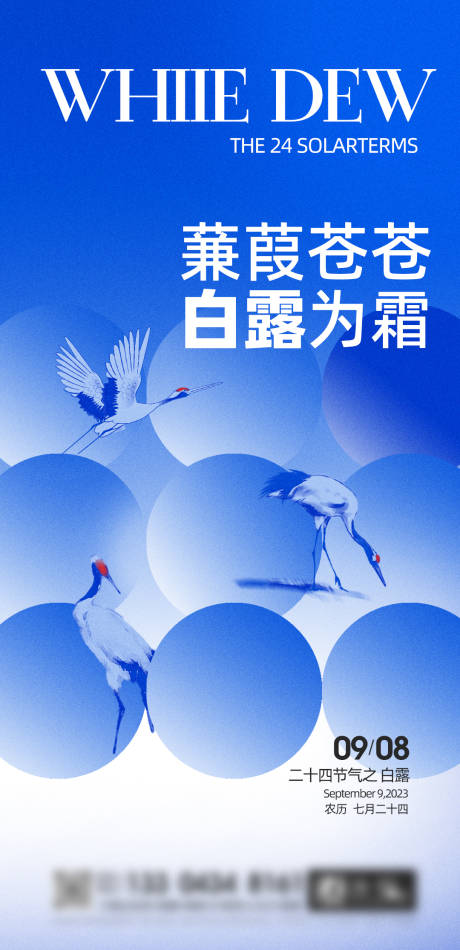 源文件下载【享设计】搜索编号：46540019248585237【白露海报】