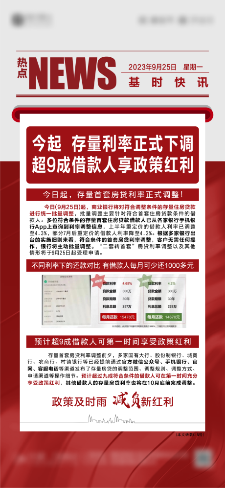 源文件下载【利率下调热点】编号：34350019525575177