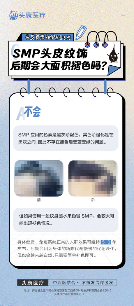 源文件下载【脱发对比科普海报】编号：34190019276959753