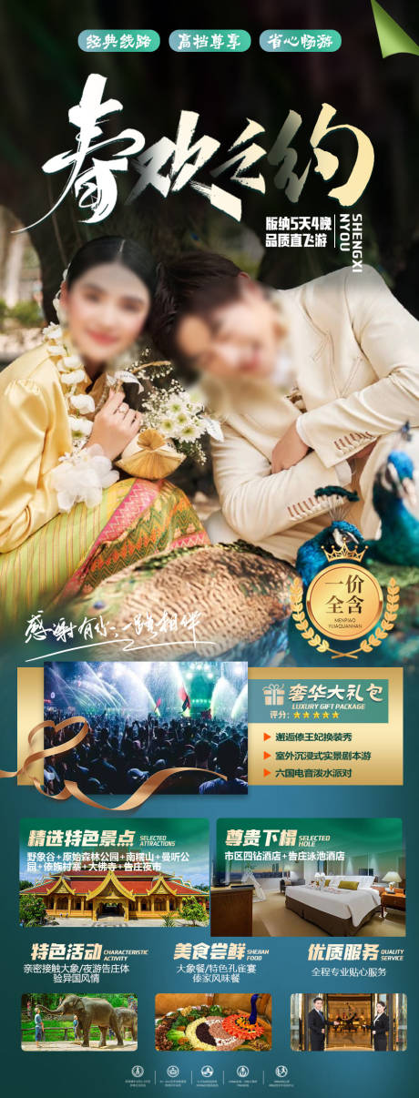 源文件下载【版纳宣传海报】编号：64810019175274707