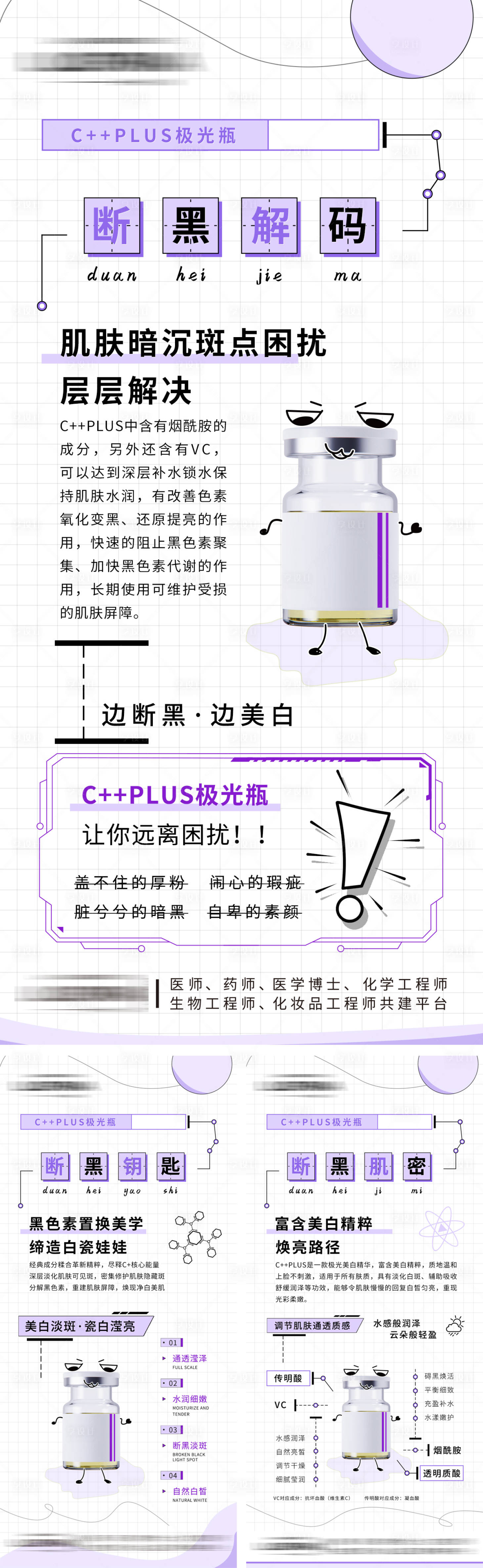 源文件下載【享設(shè)計】搜索編號：27320019413152019【醫(yī)美產(chǎn)品科普宣傳海報】