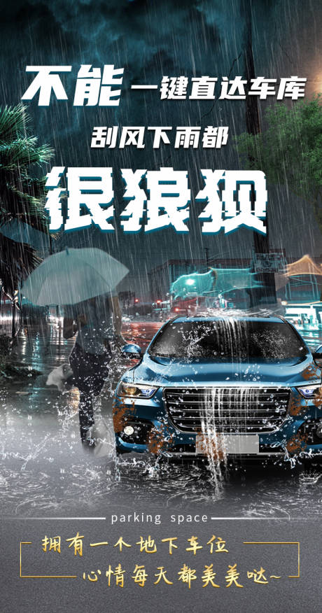 源文件下載【享設計】搜索編號：87450019122566335【地產車位移動端海報】