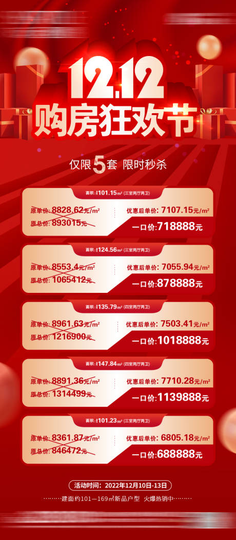 源文件下载【特价房刷屏海报】编号：70890019370313153
