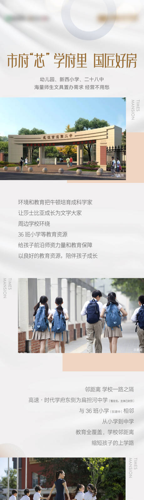 源文件下载【房地产学区价值长图海报】编号：99930019343624711