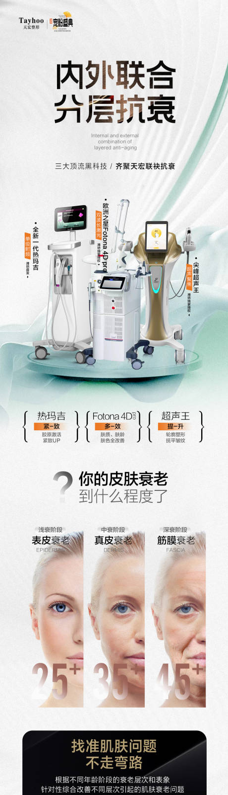 源文件下載【享設計】搜索編號：42330019568064351【聯合抗衰長圖海報】