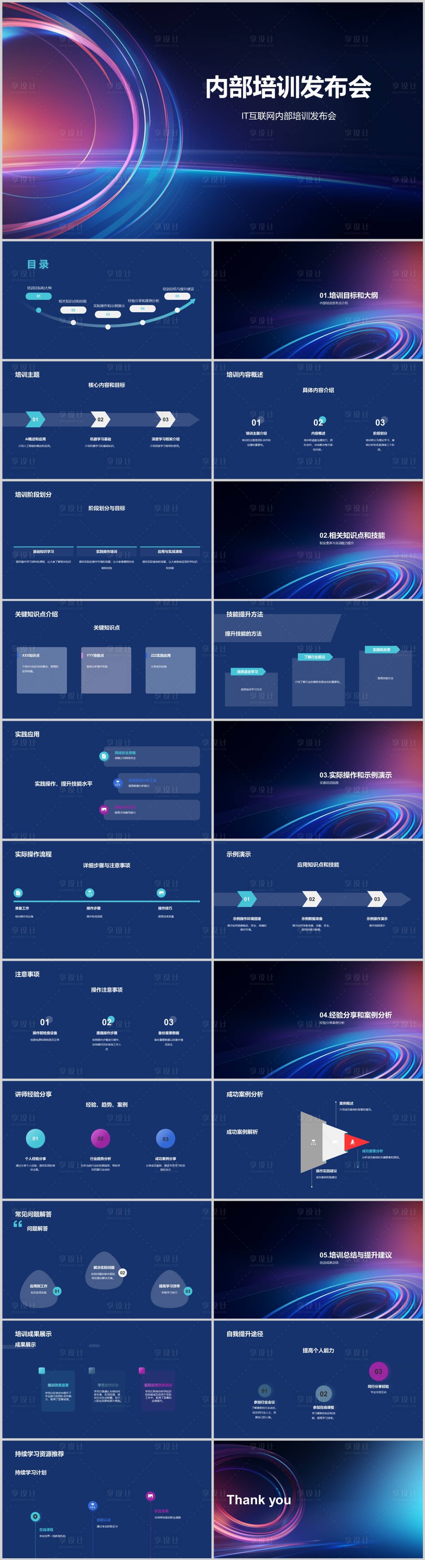 源文件下载【享设计】搜索编号：72730019419857797【内部培训发布会PPT】