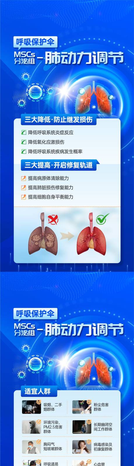 编号：20230914154017255【享设计】源文件下载-细胞调节肺部海报