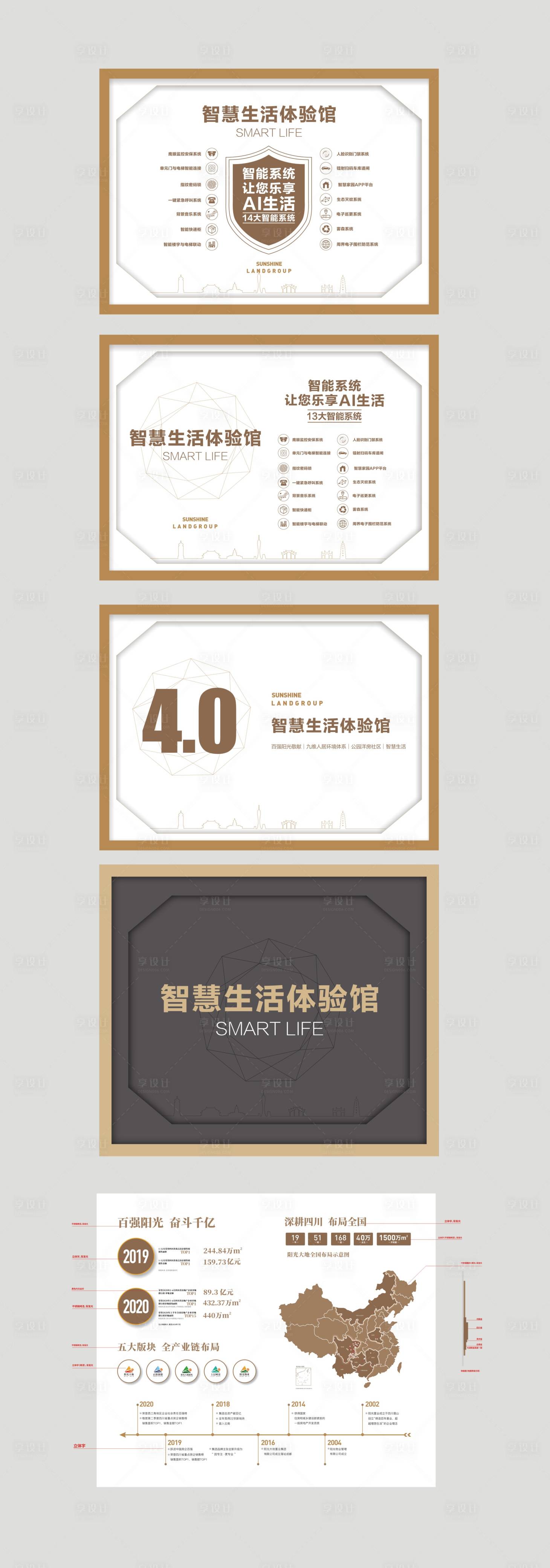 源文件下載【享設計】搜索編號：84990019102193366【地產工法墻價值點廣告展板】
