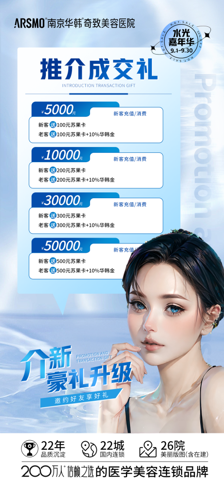 源文件下載【享設計】搜索編號：24770019419639434【醫美活動宣傳】