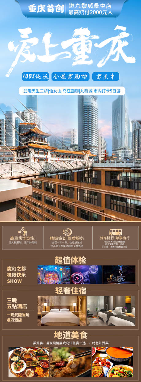 源文件下载【重庆旅游海报】编号：90940019198324431