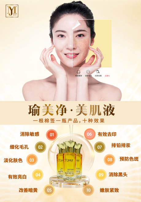 源文件下载【医美产品功效海报】编号：21350019433438966