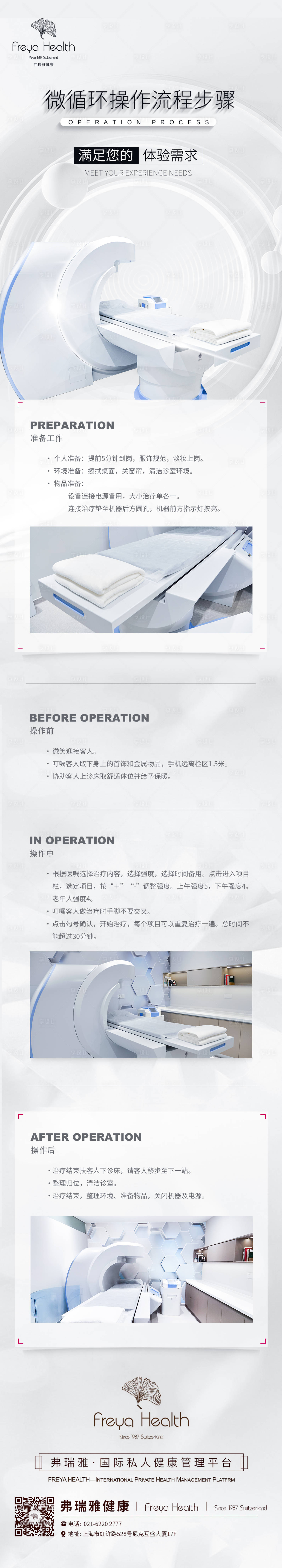 源文件下载【享设计】搜索编号：10400019557872316【微循环仓仪器操作步骤长图】
