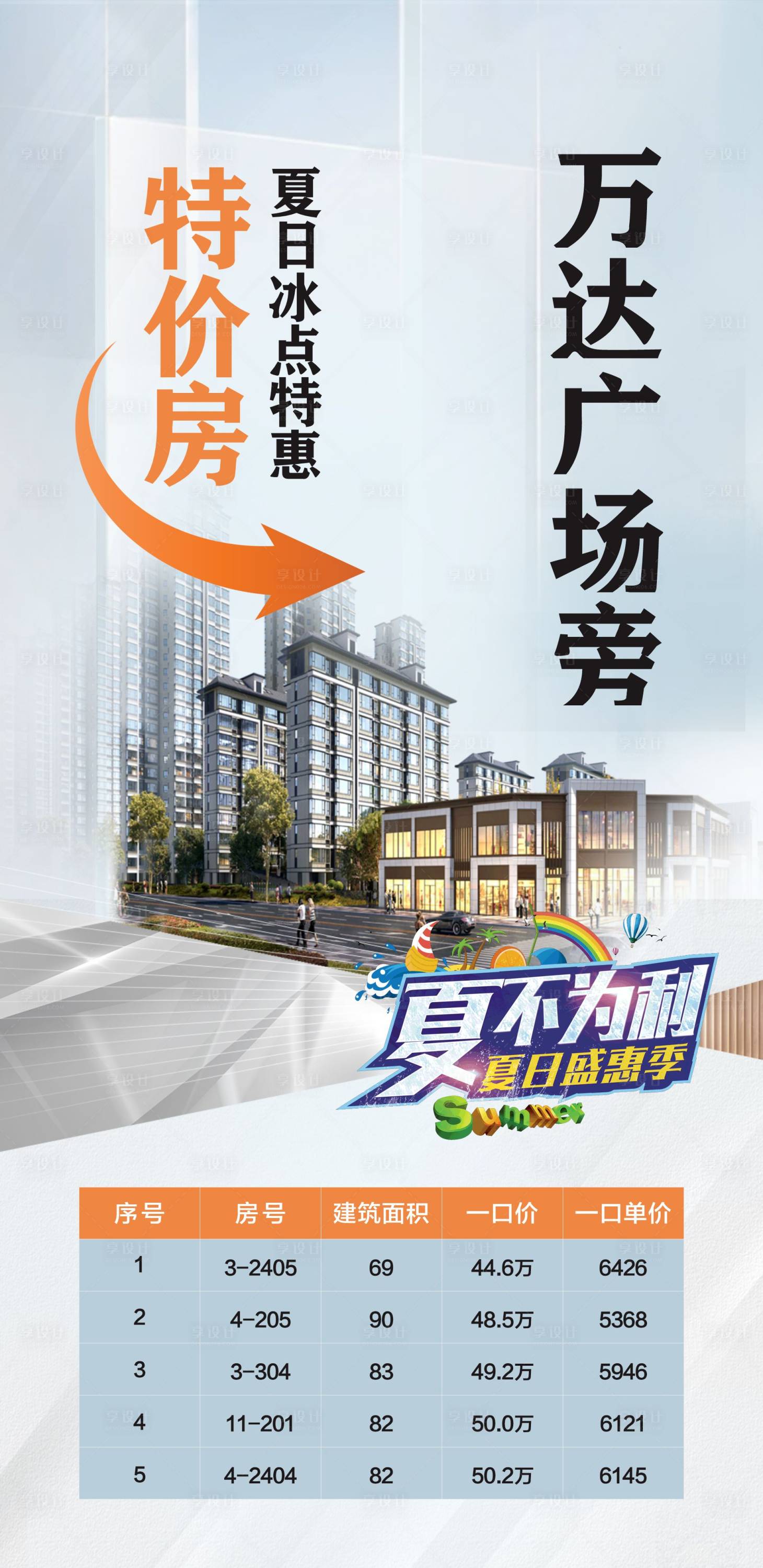 源文件下載【享設計】搜索編號：21170019167846164【地產特價房海報】
