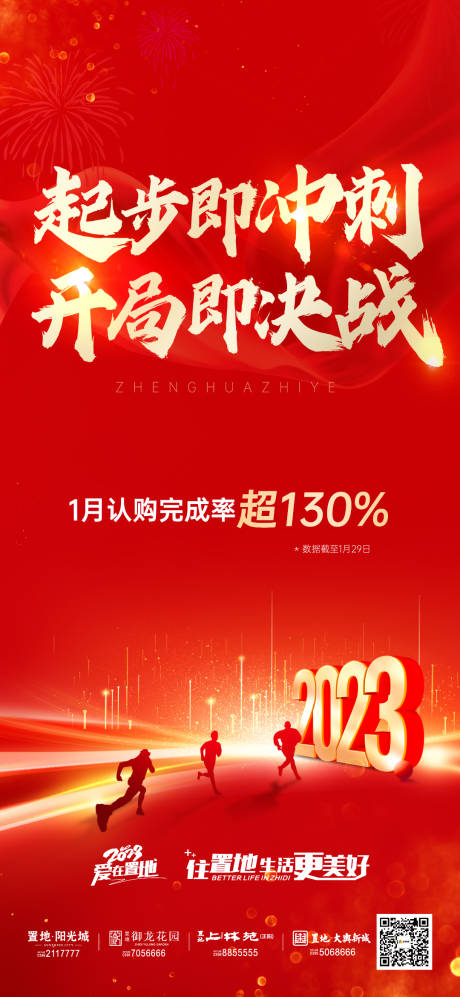 源文件下载【激励冲刺海报】编号：21520019131655305