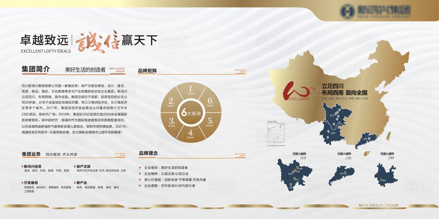 源文件下载【享设计】搜索编号：98440019276396930【地产品牌墙】
