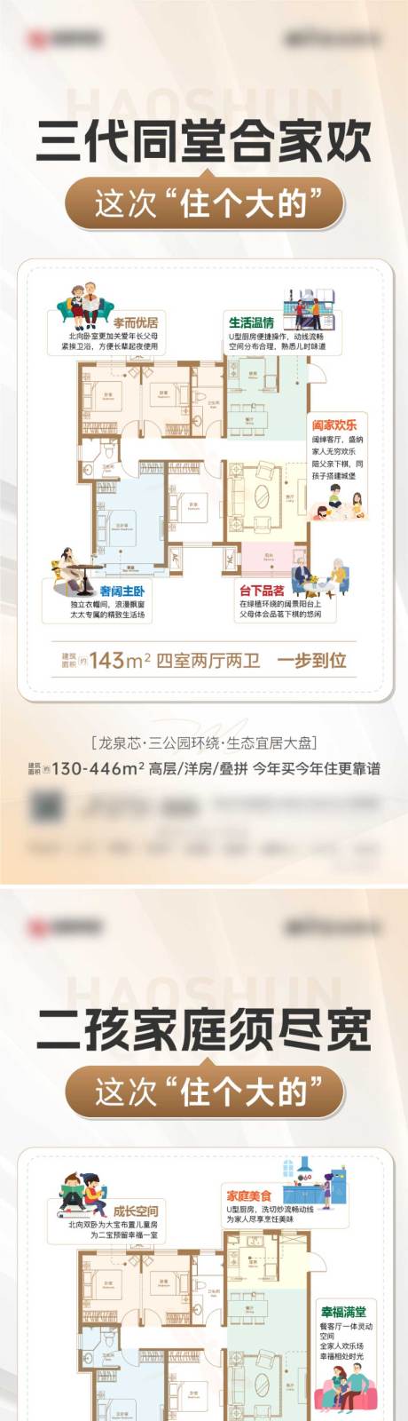 源文件下载【地产户型解析海报】编号：85780019435857006