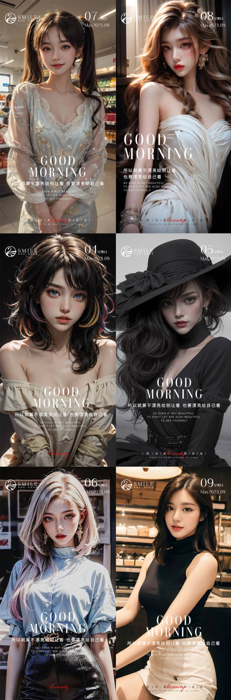 源文件下載【享設(shè)計(jì)】搜索編號(hào)：33830019099969553【醫(yī)美早安圖】