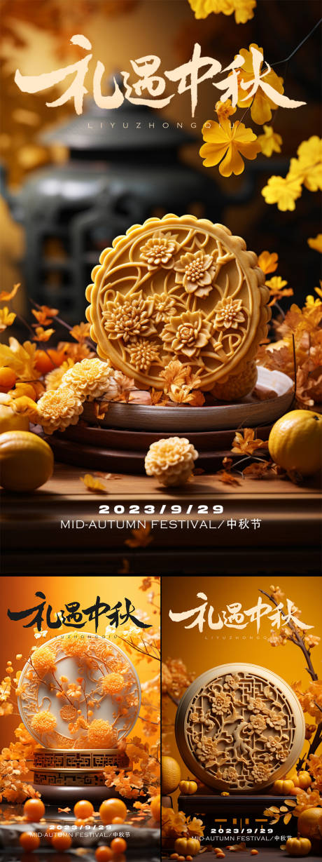 源文件下载【中秋节海报】编号：26560019367444409
