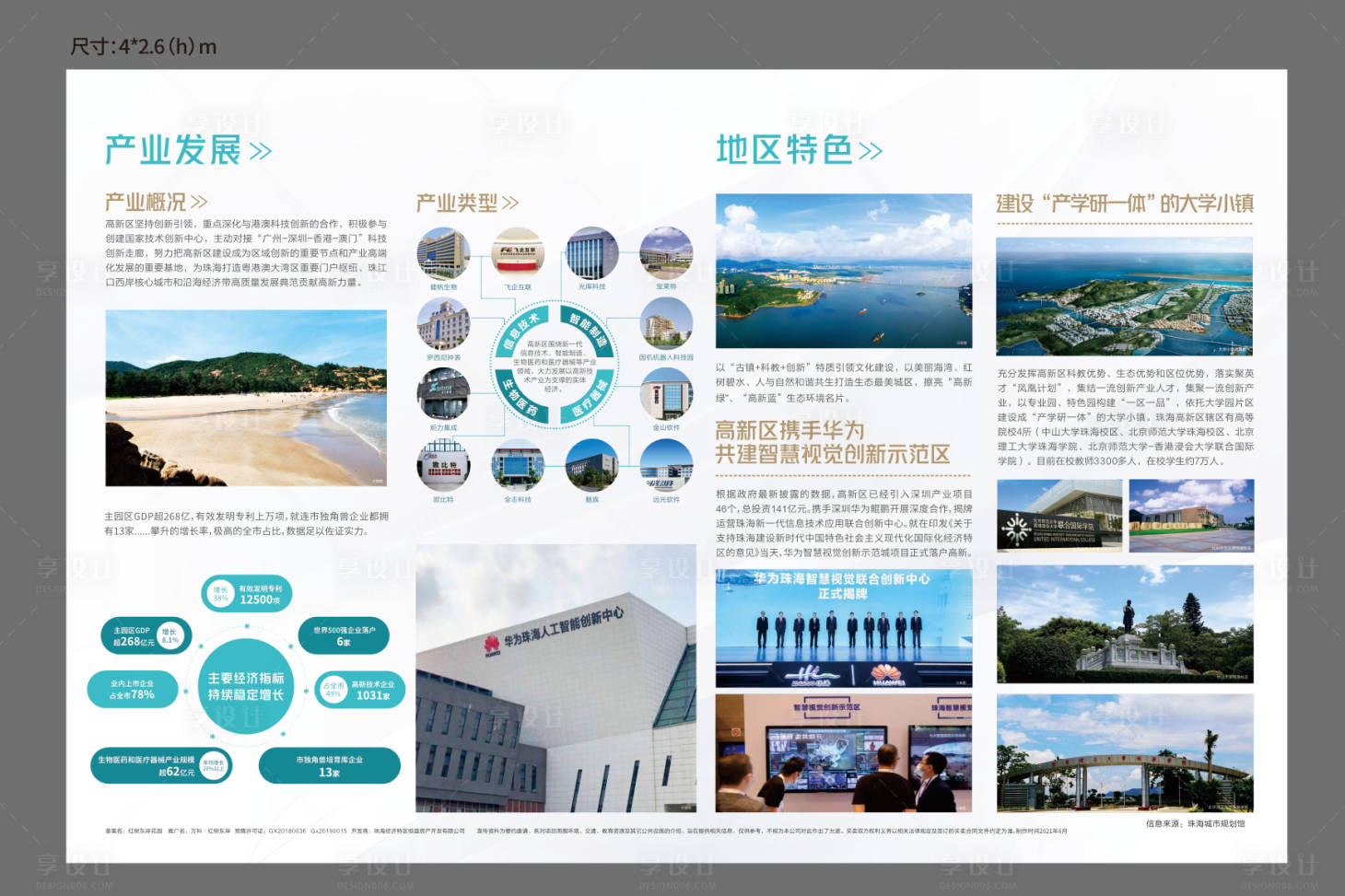 源文件下载【享设计】搜索编号：13440019421561037【地产企业发展展板】