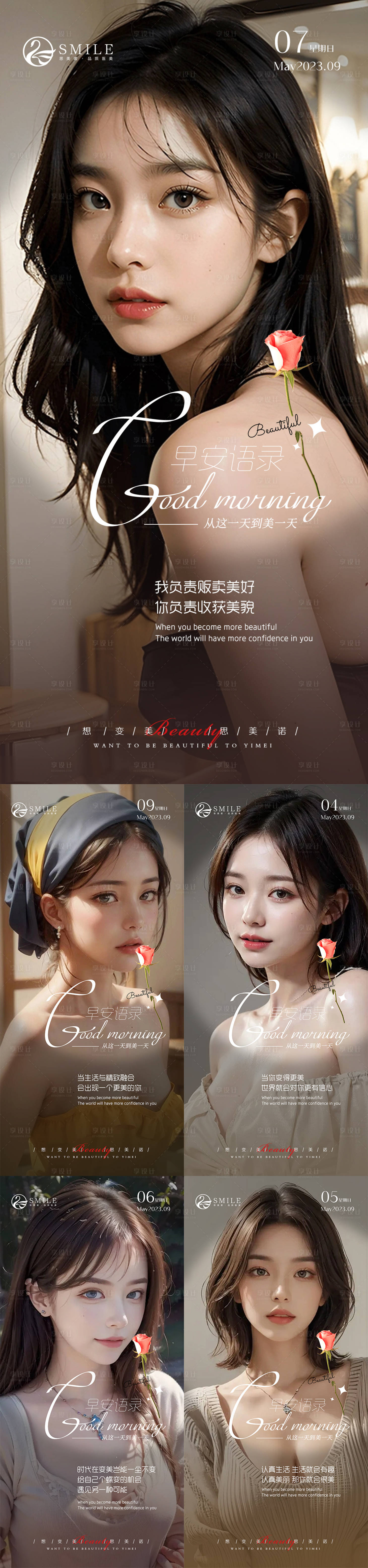 源文件下载【医美早安图】编号：24970019244095303