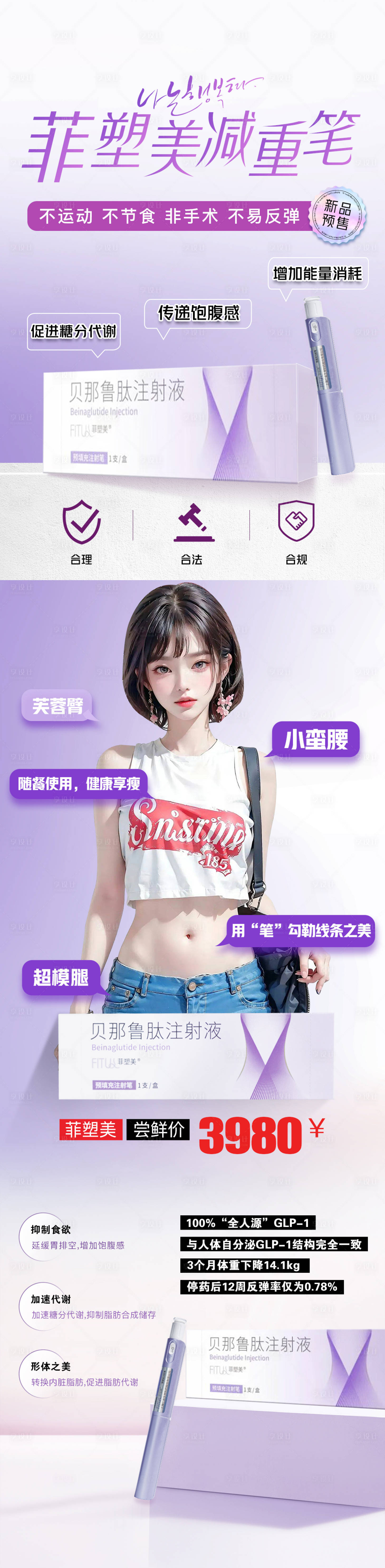 源文件下载【医美活动长图】编号：39380019356785931