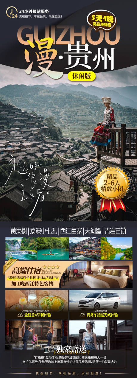 源文件下载【慢贵州海报】编号：27580019402617563