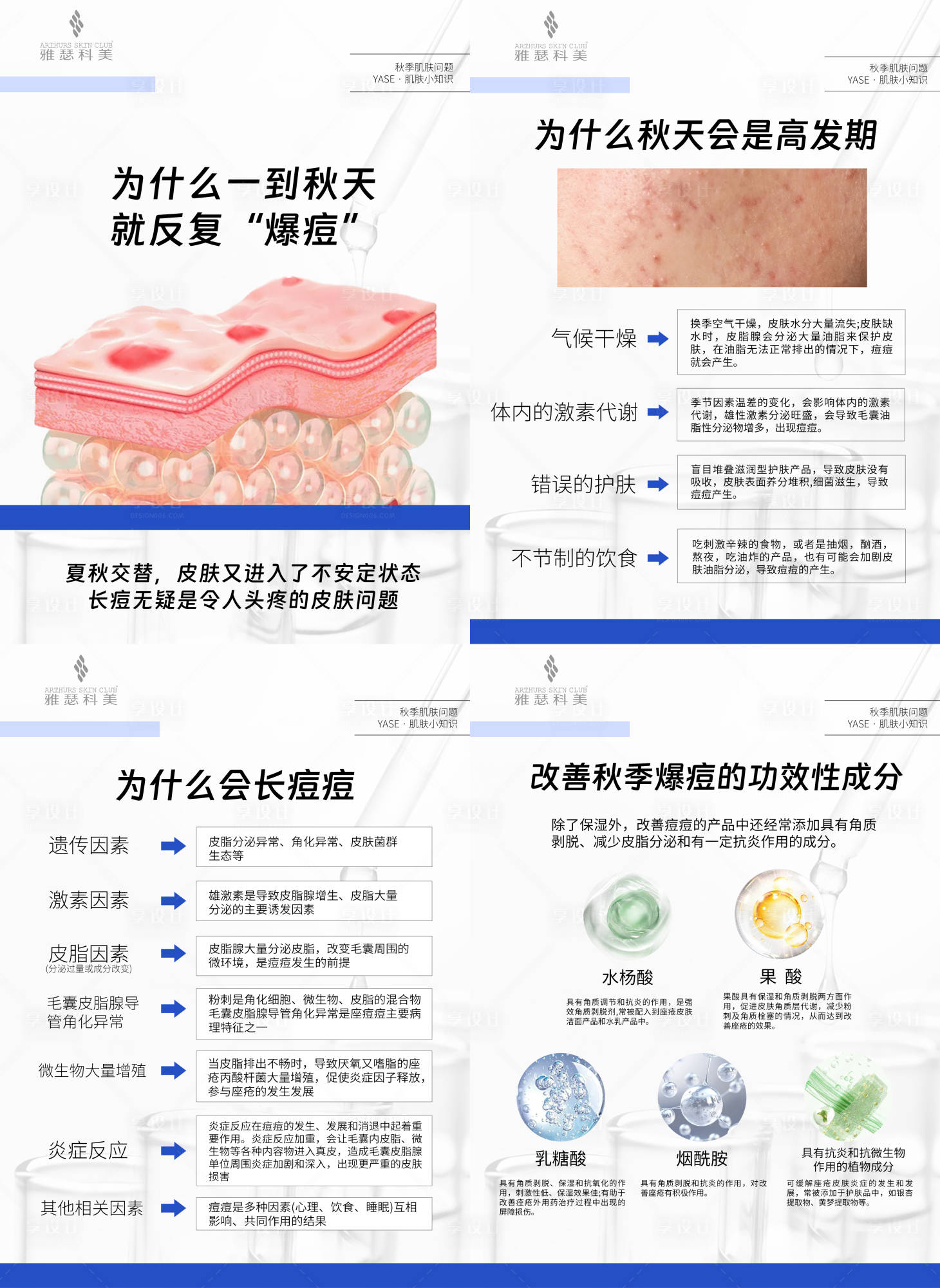 源文件下載【享設計】搜索編號：10990019321403140【美業秋季肌膚知識科普海報】