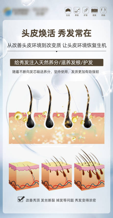 源文件下載【享設計】搜索編號：93250019532484819【毛發翊霖產品外泌體海報】