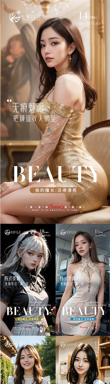 源文件下载【享设计】搜索编号：94180019106667956【医美早安图】