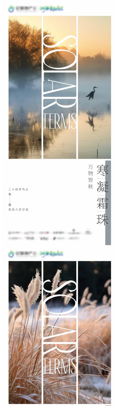 源文件下载【二十四节气-寒露霜降立冬小寒】编号：20230912200945077