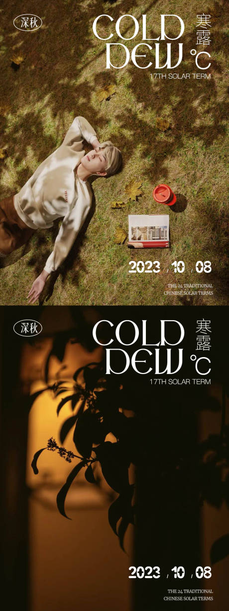 源文件下載【享設(shè)計】搜索編號：90850019640601024【寒露節(jié)氣系列海報】