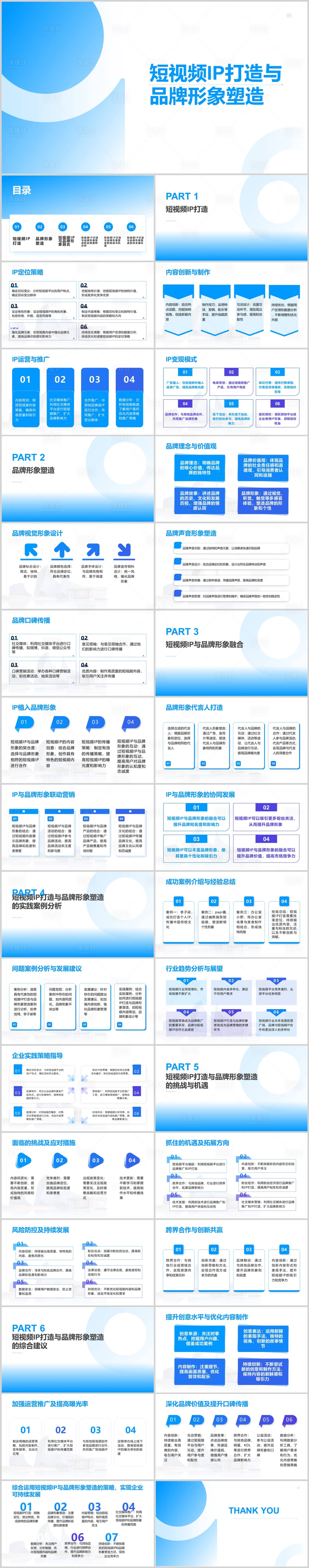 源文件下載【享設(shè)計(jì)】搜索編號(hào)：21000019631325751【短視頻IP品牌形象塑造PPT】
