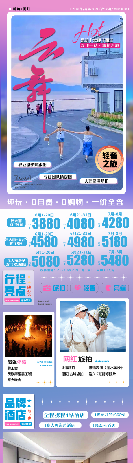 源文件下载【云南旅游长图】编号：85560020099196422
