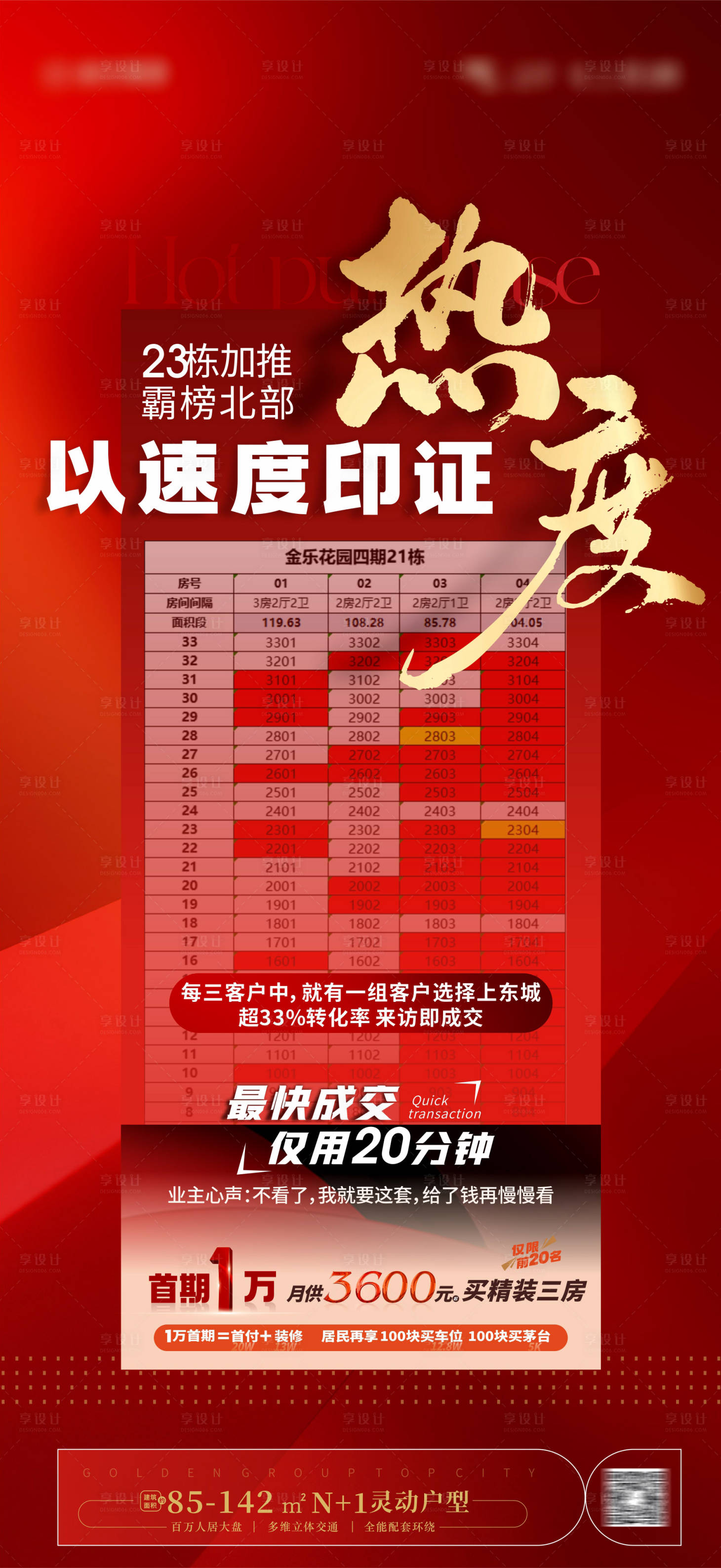 源文件下載【享設計】搜索編號：68020019626334333【地產熱銷海報】