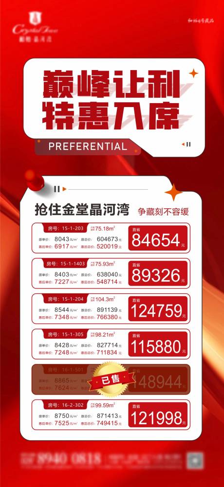 源文件下载【特价房海报】编号：63090019969384132