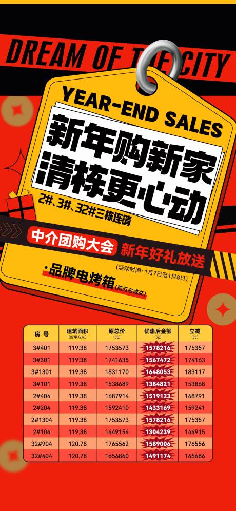 源文件下载【特价房海报】编号：20231020154125777