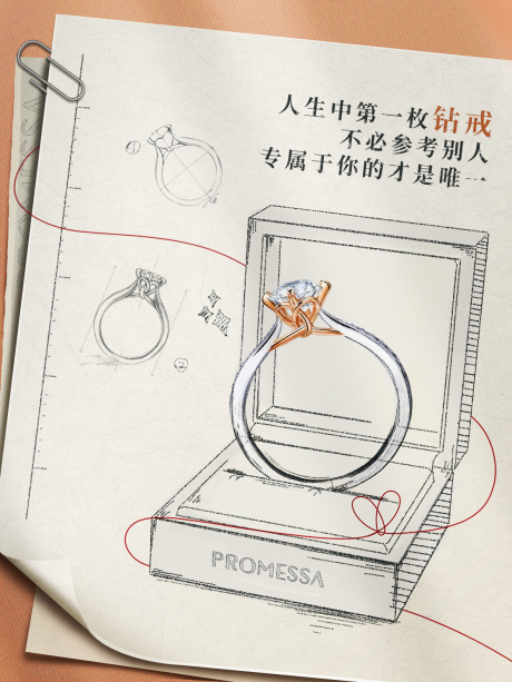 源文件下载【珠宝定制创意海报】编号：73490019687036422