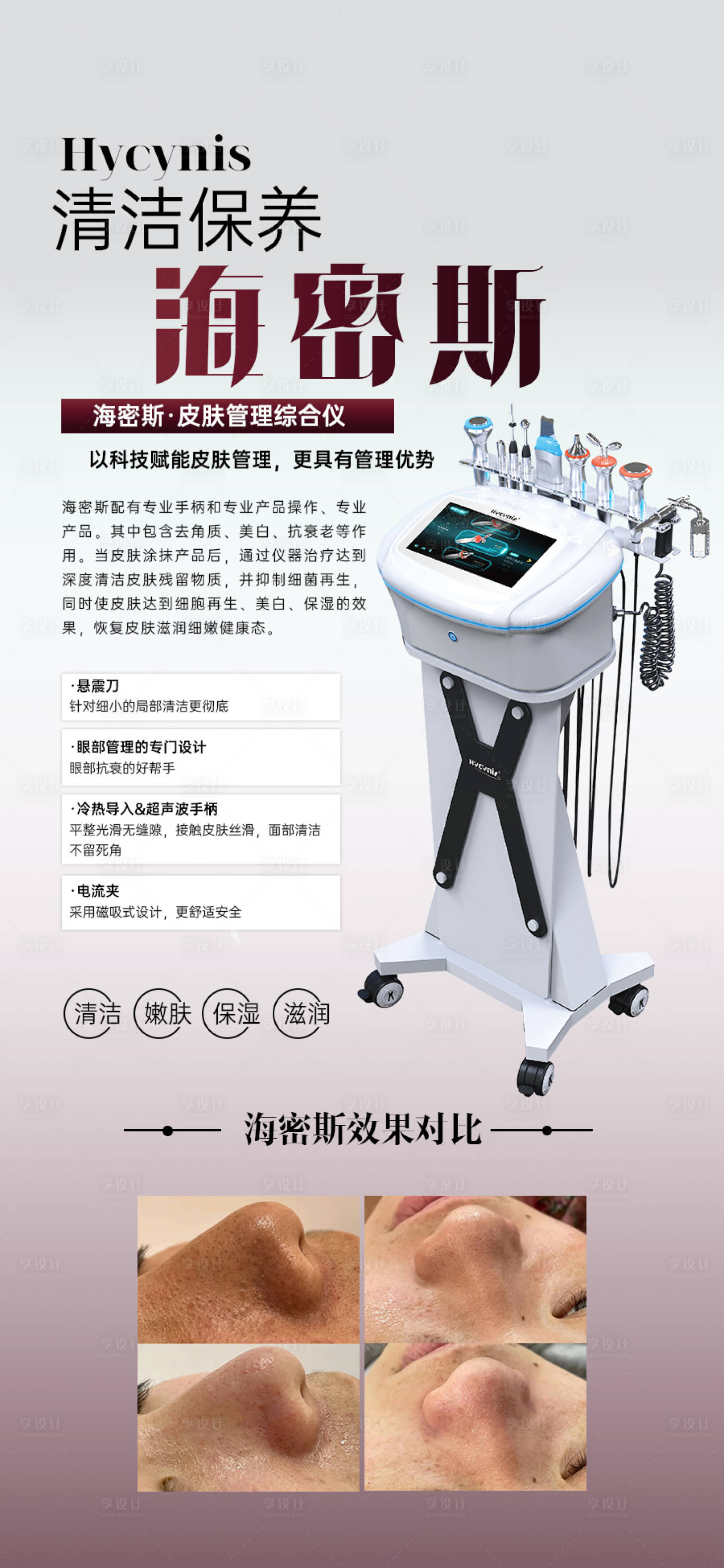 源文件下載【享設計】搜索編號：65890019992146587【清潔儀器海報】
