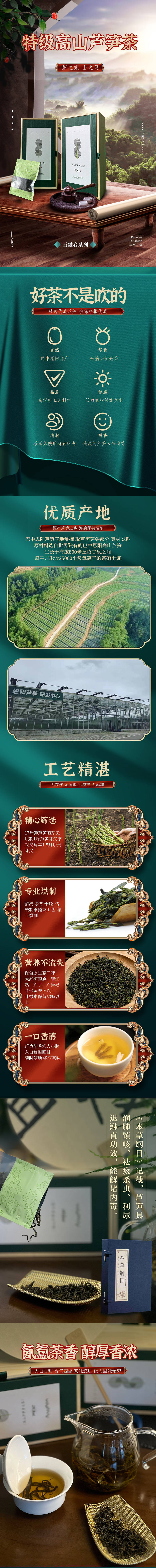 源文件下载【芦笋茶详情页】编号：67190020119087519