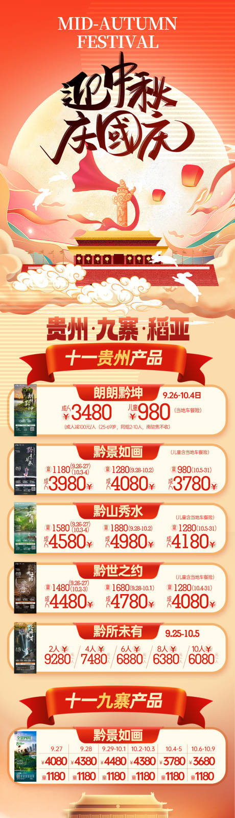 源文件下载【旅游合集长图海报】编号：65400019845968553
